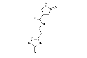 5-keto-N-[2-(5-thioxo-1,4-dihydro-1,2,4-triazol-3-yl)ethyl]pyrrolidine-3-carboxamide