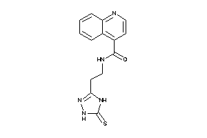 N-[2-(5-thioxo-1,4-dihydro-1,2,4-triazol-3-yl)ethyl]cinchoninamide