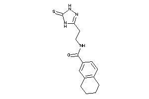 N-[2-(5-thioxo-1,4-dihydro-1,2,4-triazol-3-yl)ethyl]tetralin-6-carboxamide