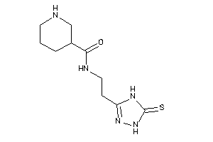 N-[2-(5-thioxo-1,4-dihydro-1,2,4-triazol-3-yl)ethyl]nipecotamide