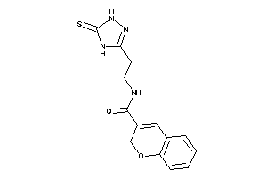 N-[2-(5-thioxo-1,4-dihydro-1,2,4-triazol-3-yl)ethyl]-2H-chromene-3-carboxamide