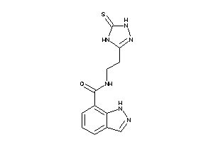 N-[2-(5-thioxo-1,4-dihydro-1,2,4-triazol-3-yl)ethyl]-1H-indazole-7-carboxamide