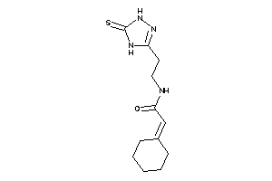 2-cyclohexylidene-N-[2-(5-thioxo-1,4-dihydro-1,2,4-triazol-3-yl)ethyl]acetamide