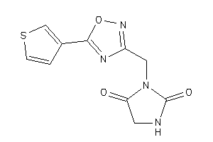 3-[[5-(3-thienyl)-1,2,4-oxadiazol-3-yl]methyl]hydantoin