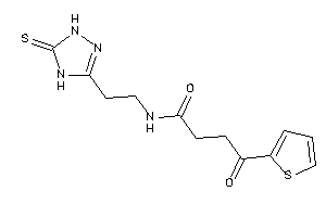 4-keto-4-(2-thienyl)-N-[2-(5-thioxo-1,4-dihydro-1,2,4-triazol-3-yl)ethyl]butyramide