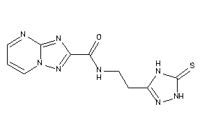 N-[2-(5-thioxo-1,4-dihydro-1,2,4-triazol-3-yl)ethyl]-[1,2,4]triazolo[1,5-a]pyrimidine-2-carboxamide