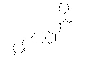 N-[(8-benzyl-4-oxa-8-azaspiro[4.5]decan-3-yl)methyl]tetrahydrofuran-2-carboxamide