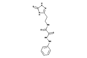 2-keto-2-(N'-phenylhydrazino)-N-[2-(5-thioxo-1,4-dihydro-1,2,4-triazol-3-yl)ethyl]acetamide