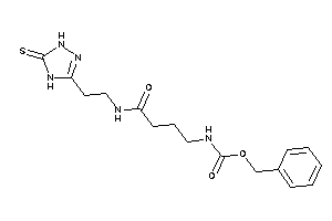 N-[4-keto-4-[2-(5-thioxo-1,4-dihydro-1,2,4-triazol-3-yl)ethylamino]butyl]carbamic Acid Benzyl Ester