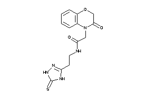 2-(3-keto-1,4-benzoxazin-4-yl)-N-[2-(5-thioxo-1,4-dihydro-1,2,4-triazol-3-yl)ethyl]acetamide