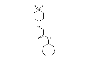 N-cycloheptyl-2-[(1,1-diketothian-4-yl)amino]acetamide