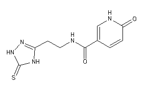 6-keto-N-[2-(5-thioxo-1,4-dihydro-1,2,4-triazol-3-yl)ethyl]-1H-pyridine-3-carboxamide