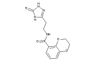 N-[2-(5-thioxo-1,4-dihydro-1,2,4-triazol-3-yl)ethyl]-2,3-dihydro-1,4-benzodioxine-5-carboxamide