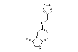Image of 2-(2,5-diketoimidazolidin-1-yl)-N-(isoxazol-4-ylmethyl)acetamide