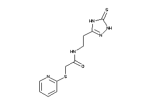 2-(2-pyridylthio)-N-[2-(5-thioxo-1,4-dihydro-1,2,4-triazol-3-yl)ethyl]acetamide