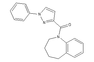 (1-phenylpyrazol-3-yl)-(2,3,4,5-tetrahydro-1-benzazepin-1-yl)methanone