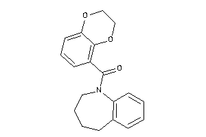 2,3-dihydro-1,4-benzodioxin-5-yl(2,3,4,5-tetrahydro-1-benzazepin-1-yl)methanone