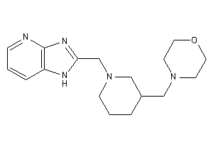 4-[[1-(1H-imidazo[4,5-b]pyridin-2-ylmethyl)-3-piperidyl]methyl]morpholine