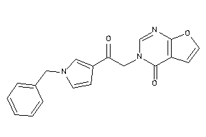 3-[2-(1-benzylpyrrol-3-yl)-2-keto-ethyl]furo[2,3-d]pyrimidin-4-one