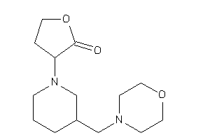 3-[3-(morpholinomethyl)piperidino]tetrahydrofuran-2-one