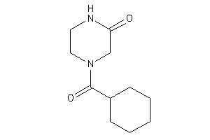 4-(cyclohexanecarbonyl)piperazin-2-one