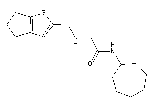 N-cycloheptyl-2-(5,6-dihydro-4H-cyclopenta[b]thiophen-2-ylmethylamino)acetamide