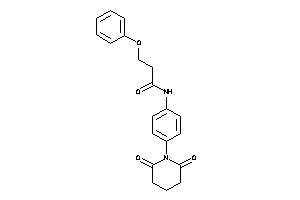 N-(4-glutarimidophenyl)-3-phenoxy-propionamide