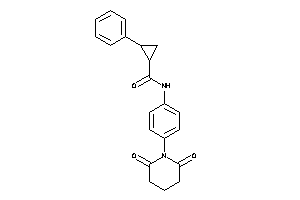 N-(4-glutarimidophenyl)-2-phenyl-cyclopropanecarboxamide