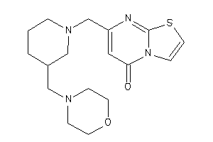 7-[[3-(morpholinomethyl)piperidino]methyl]thiazolo[3,2-a]pyrimidin-5-one