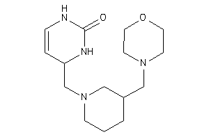 4-[[3-(morpholinomethyl)piperidino]methyl]-3,4-dihydro-1H-pyrimidin-2-one