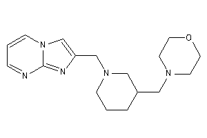 4-[[1-(imidazo[1,2-a]pyrimidin-2-ylmethyl)-3-piperidyl]methyl]morpholine