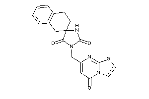 3-[(5-ketothiazolo[3,2-a]pyrimidin-7-yl)methyl]spiro[imidazolidine-5,2'-tetralin]-2,4-quinone