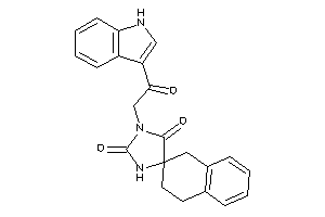 3-[2-(1H-indol-3-yl)-2-keto-ethyl]spiro[imidazolidine-5,2'-tetralin]-2,4-quinone