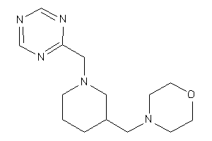 4-[[1-(s-triazin-2-ylmethyl)-3-piperidyl]methyl]morpholine