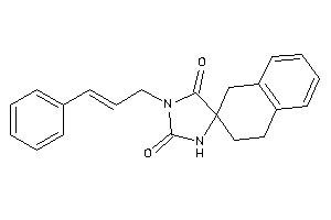 3-cinnamylspiro[imidazolidine-5,2'-tetralin]-2,4-quinone