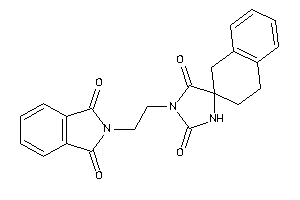 3-(2-phthalimidoethyl)spiro[imidazolidine-5,2'-tetralin]-2,4-quinone