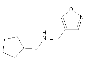 Cyclopentylmethyl(isoxazol-4-ylmethyl)amine