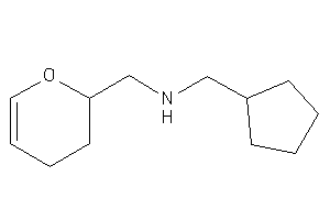 Cyclopentylmethyl(3,4-dihydro-2H-pyran-2-ylmethyl)amine