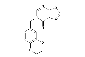 3-(2,3-dihydro-1,4-benzodioxin-6-ylmethyl)furo[2,3-d]pyrimidin-4-one