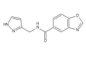 N-(1H-pyrazol-3-ylmethyl)-1,3-benzoxazole-5-carboxamide