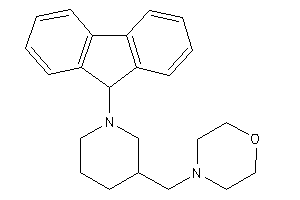 4-[[1-(9H-fluoren-9-yl)-3-piperidyl]methyl]morpholine