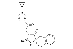 3-[2-(1-cyclopropylpyrrol-3-yl)-2-keto-ethyl]spiro[imidazolidine-5,2'-tetralin]-2,4-quinone