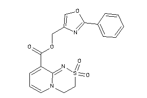 2,2-diketo-3,4-dihydropyrido[2,1-c][1,2,4]thiadiazine-9-carboxylic Acid (2-phenyloxazol-4-yl)methyl Ester