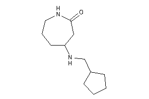 4-(cyclopentylmethylamino)azepan-2-one