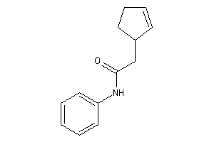 2-cyclopent-2-en-1-yl-N-phenyl-acetamide