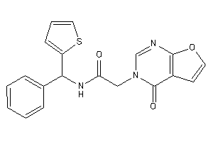 2-(4-ketofuro[2,3-d]pyrimidin-3-yl)-N-[phenyl(2-thienyl)methyl]acetamide