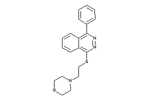 4-[2-[(4-phenylphthalazin-1-yl)thio]ethyl]morpholine