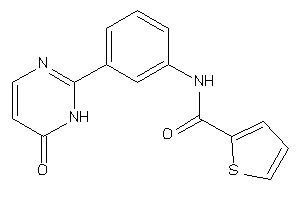 N-[3-(6-keto-1H-pyrimidin-2-yl)phenyl]thiophene-2-carboxamide