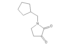 Image of 1-(cyclopentylmethyl)pyrrolidine-2,3-quinone
