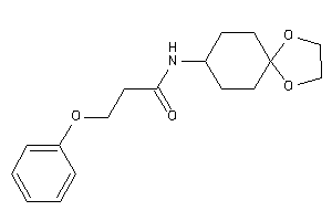 N-(1,4-dioxaspiro[4.5]decan-8-yl)-3-phenoxy-propionamide